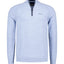 NEW ZEALAND AUCKLAND Sweat Half Zip - Ice Blue