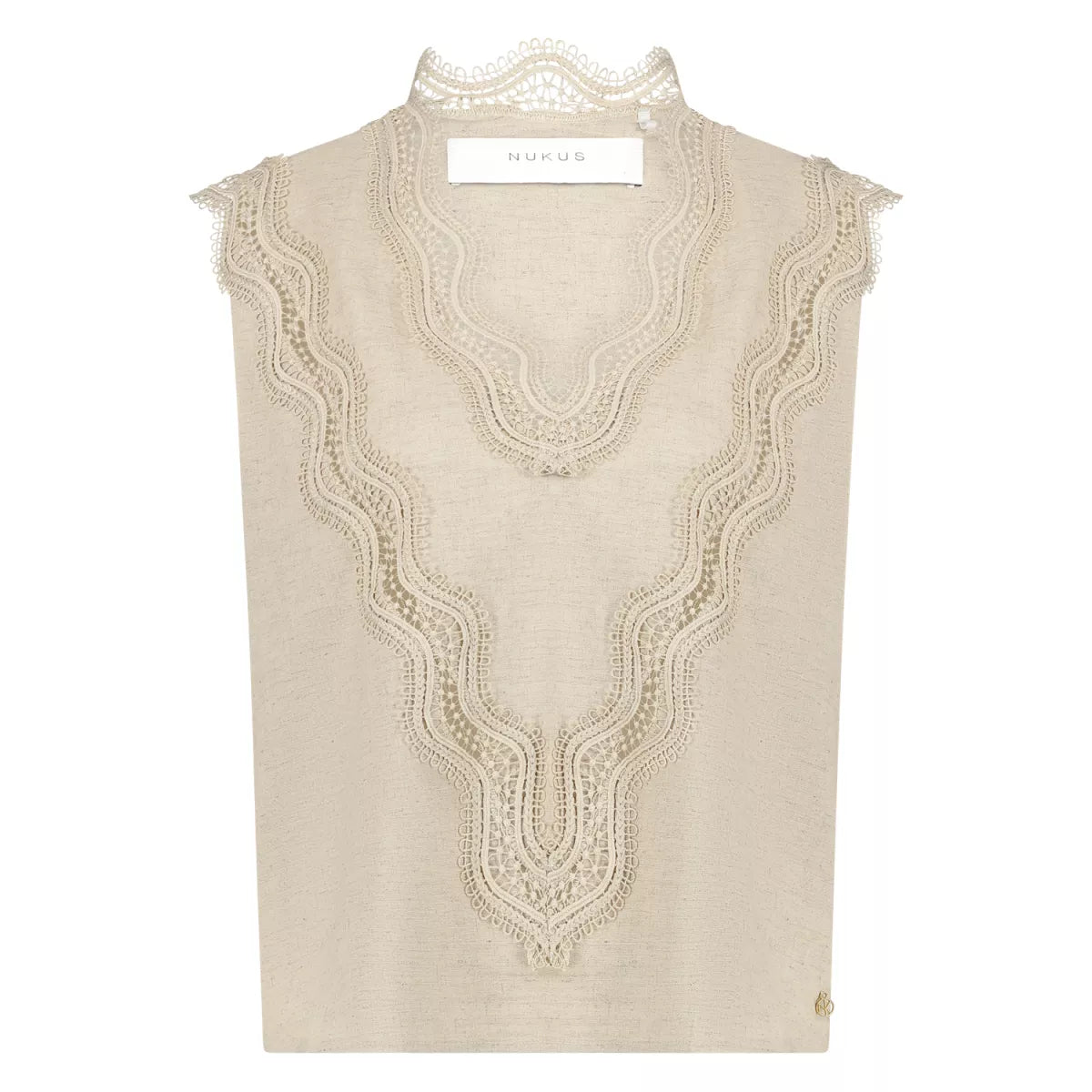 NUKUS Maya Top Embroidery