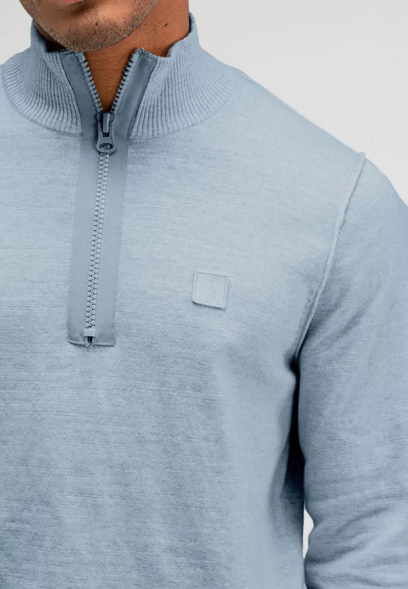 BUTCHER OF BLUE Light Clifden Half Zip