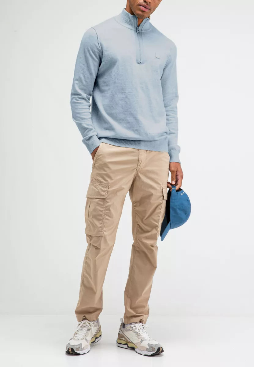 BUTCHER OF BLUE Light Clifden Half Zip