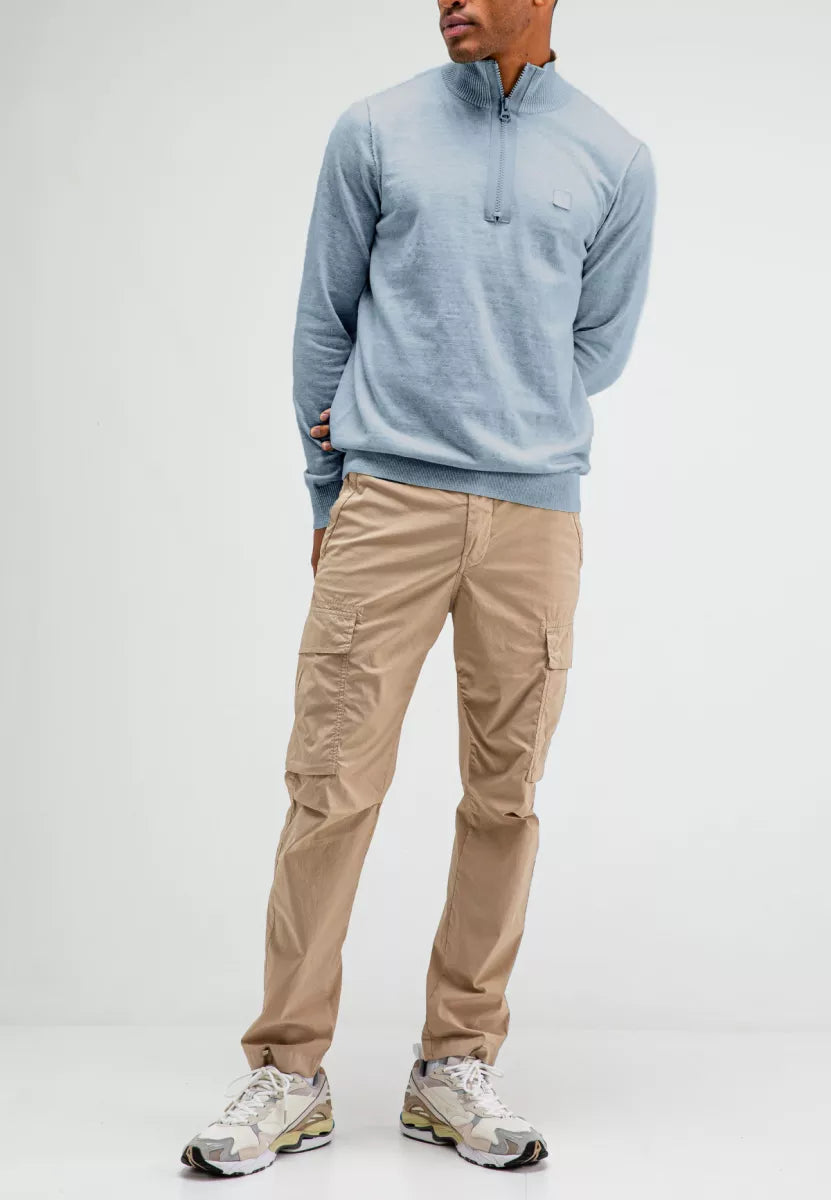 BUTCHER OF BLUE Light Clifden Half Zip