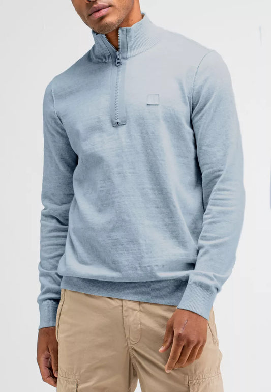 BUTCHER OF BLUE Light Clifden Half Zip