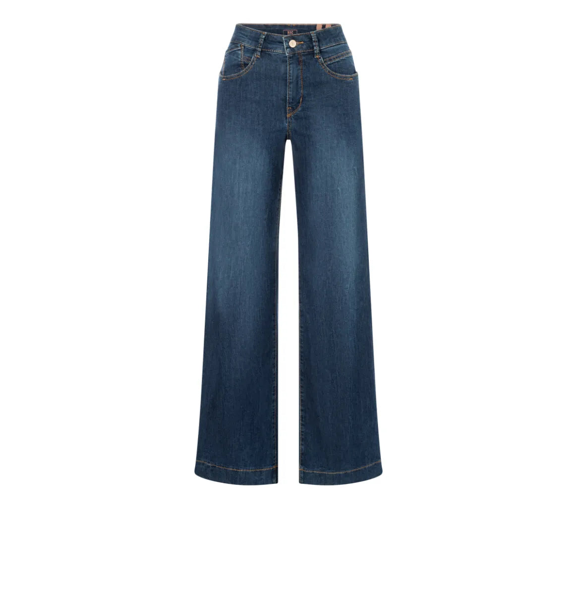 MAC JEANS Rich Palazzo Jeans - Super Dark