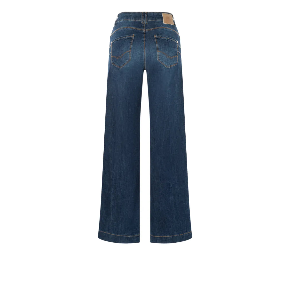 MAC JEANS Rich Palazzo Jeans - Super Dark