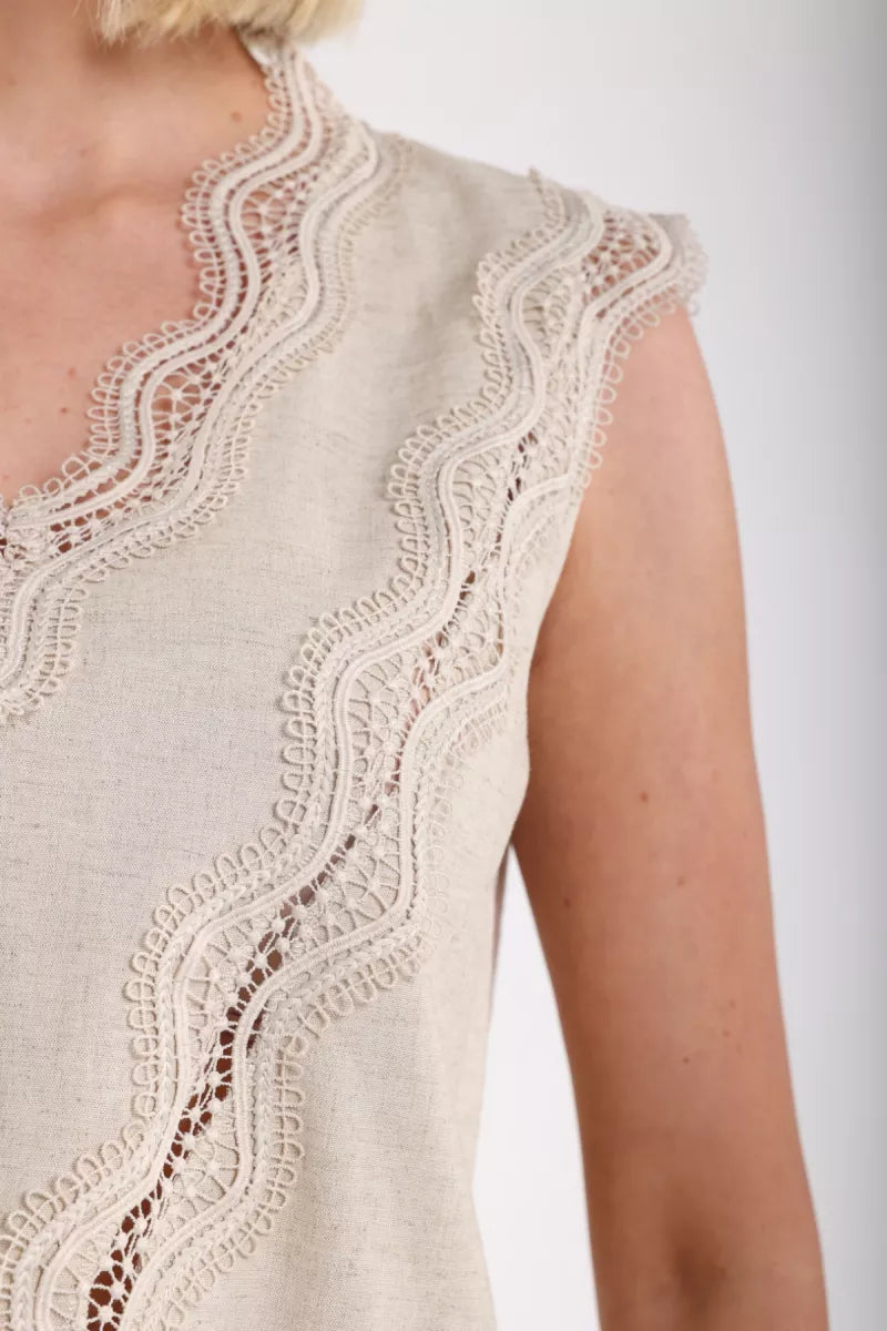 NUKUS Maya Top Embroidery
