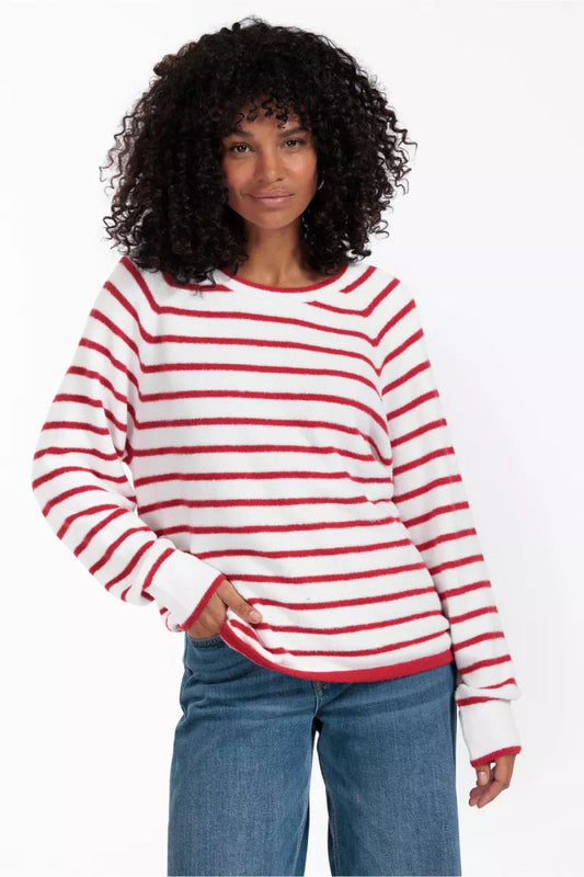 STUDIO ANNELOES Josh stripe pullover