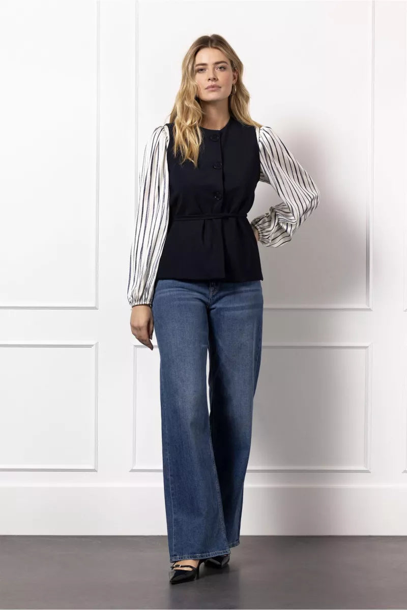 STUDIO ANNELOES Yippa bonded gilet