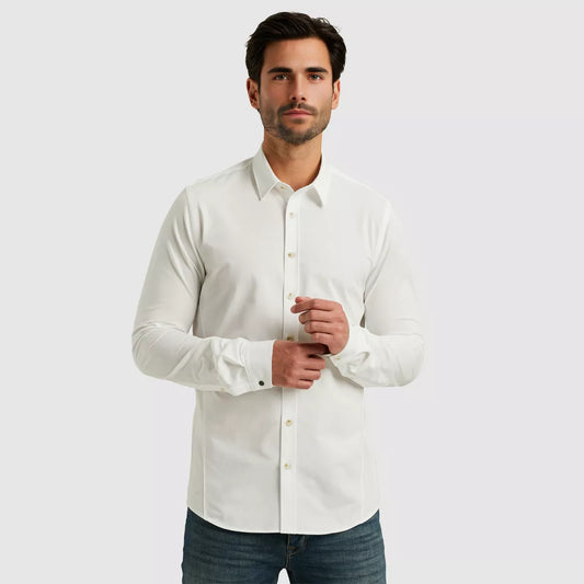 CAST IRON Classic Shirt - Wit
