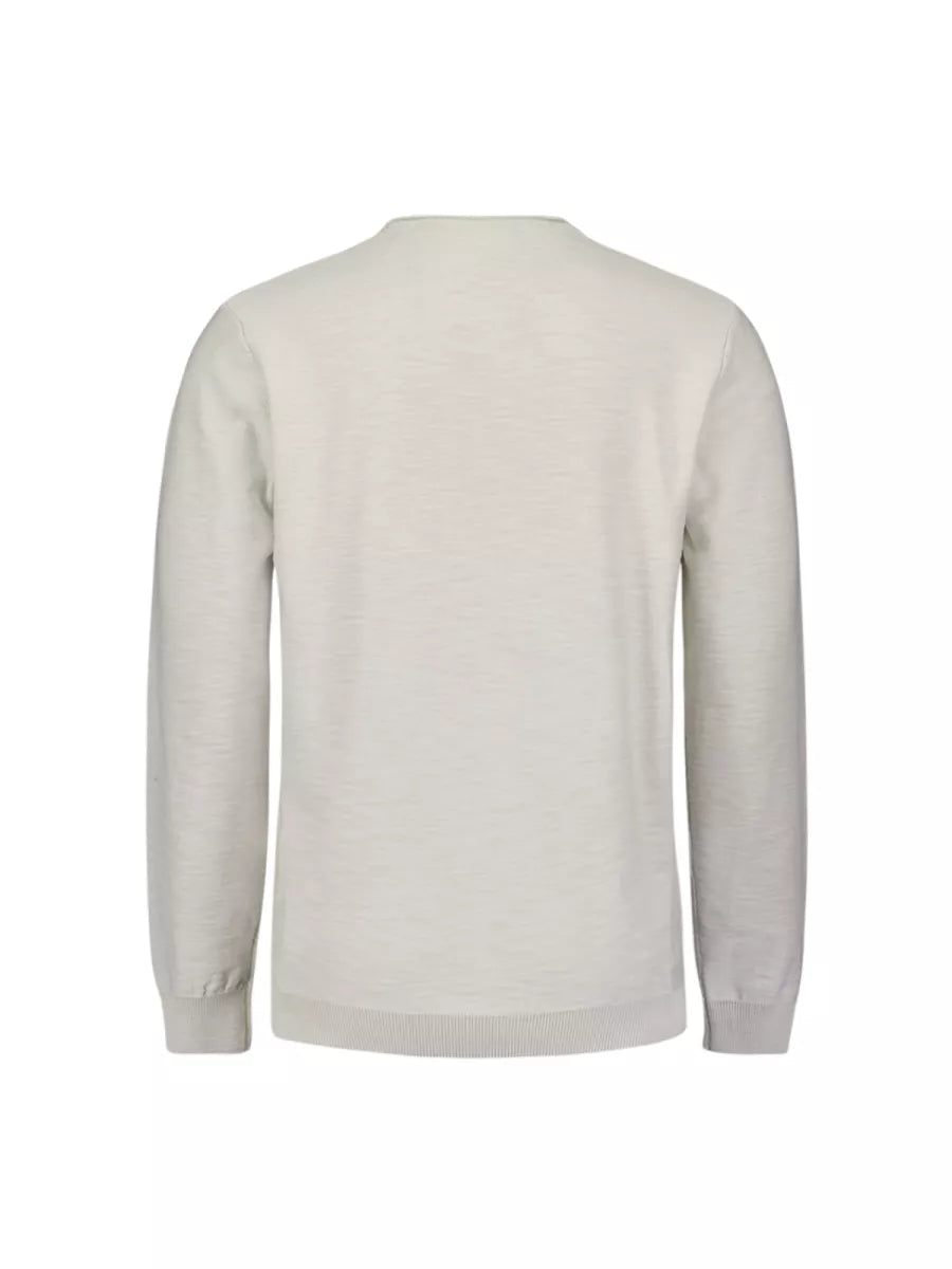 NO EXCESS Pullover Crewneck Garment Dyed + Stone Washed
