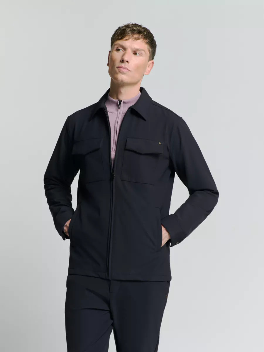 NO EXCESS Overshirt - Night