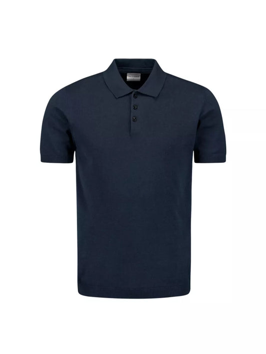 NO EXCESS Pullover Polo - Deep Blue