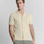 NO EXCESS Pullover Polo Jacquard - Grijs