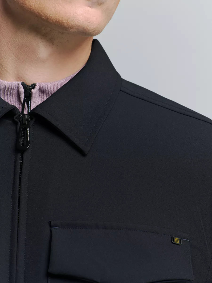 NO EXCESS Overshirt - Night