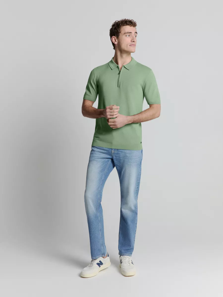 NO EXCESS Pullover Polo - Groen