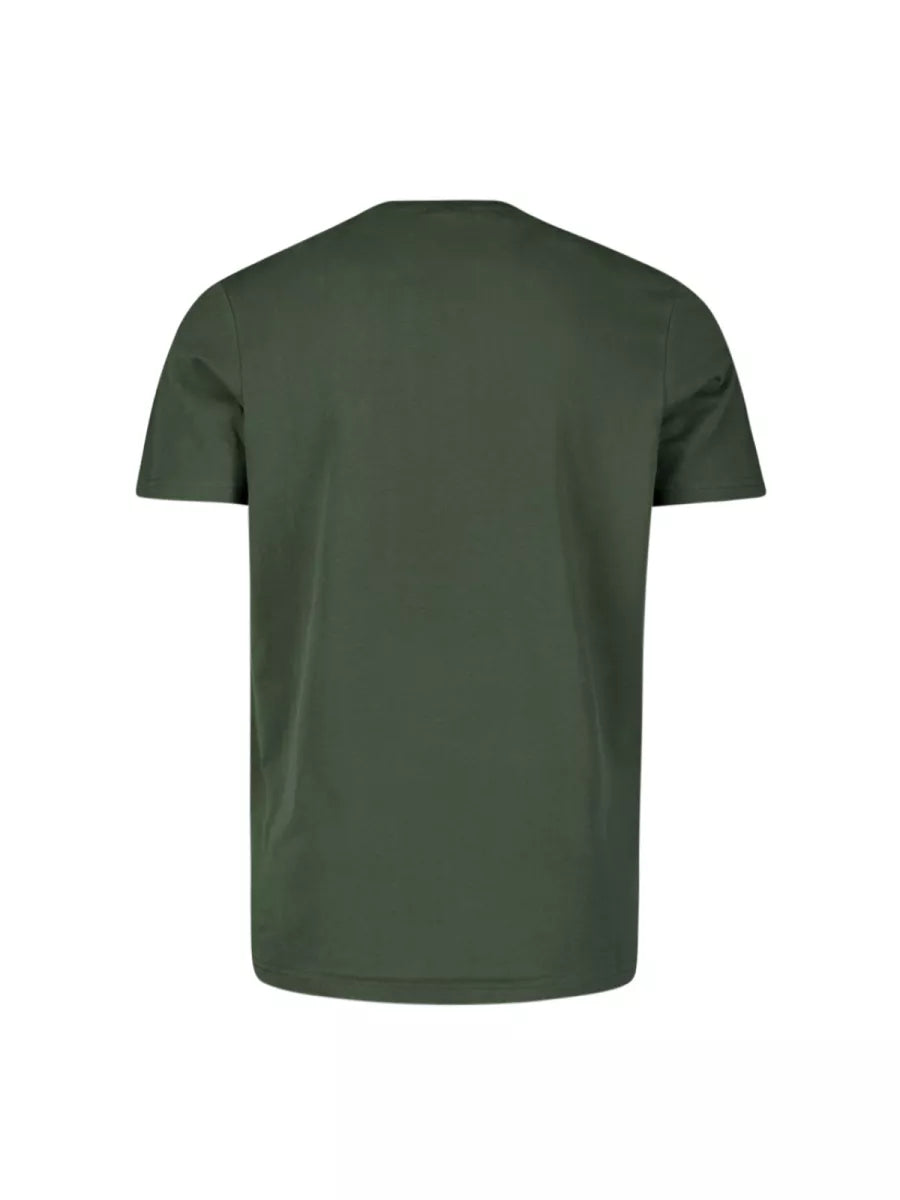 NO EXCESS T-Shirt Crewneck Peached - Dark Green