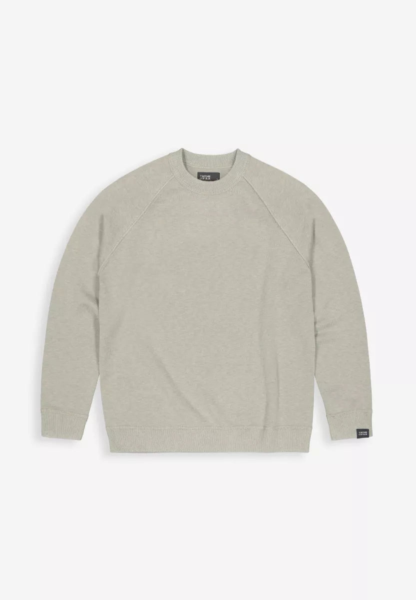 BUTCHER OF BLUE Clifden Sweat Crew - Granite Green
