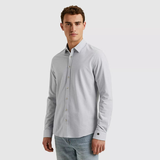 CAST IRON Long Sleeve Shirt - Blauw