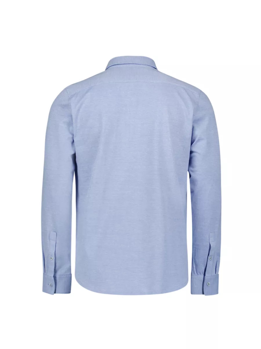 NO EXCESS Shirt Jersey - Office Blue