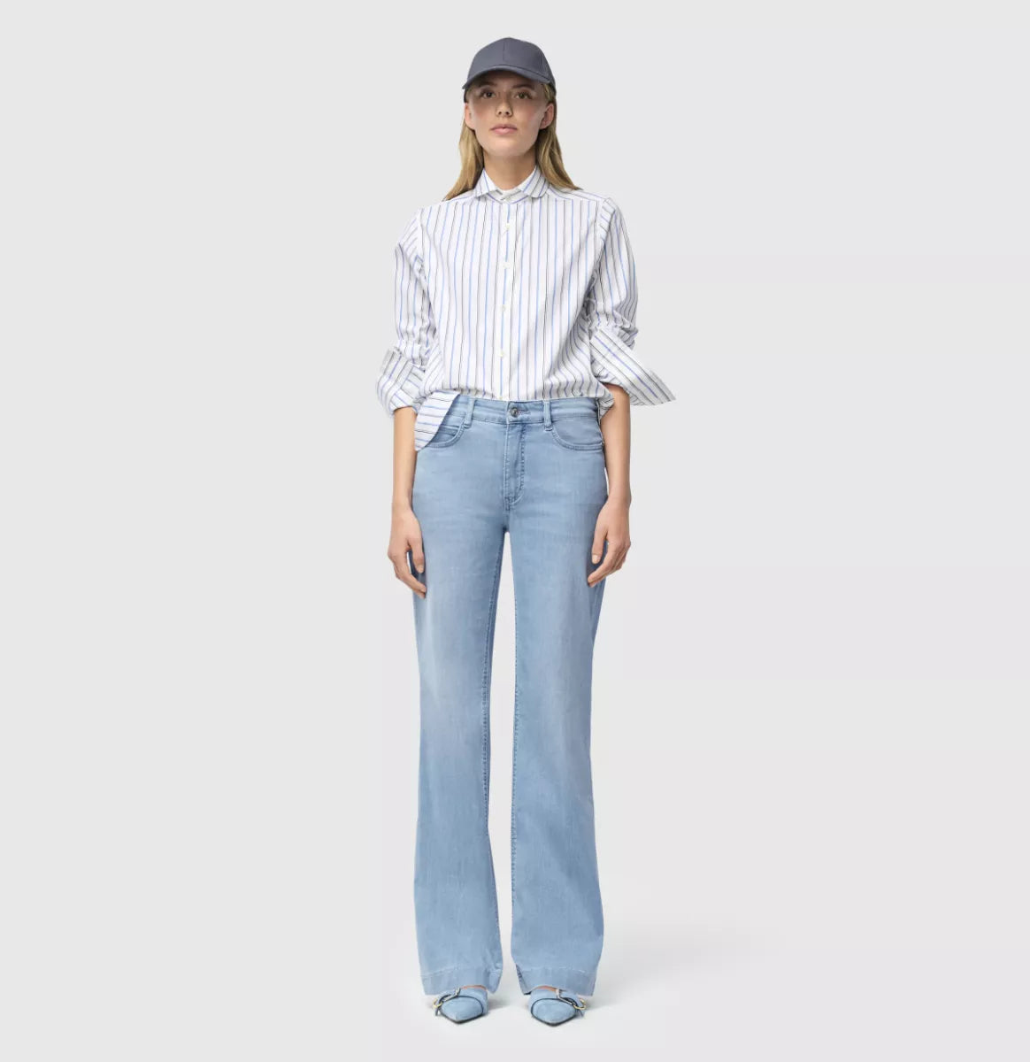 MAC JEANS Wide - Sun Bleach Authentic