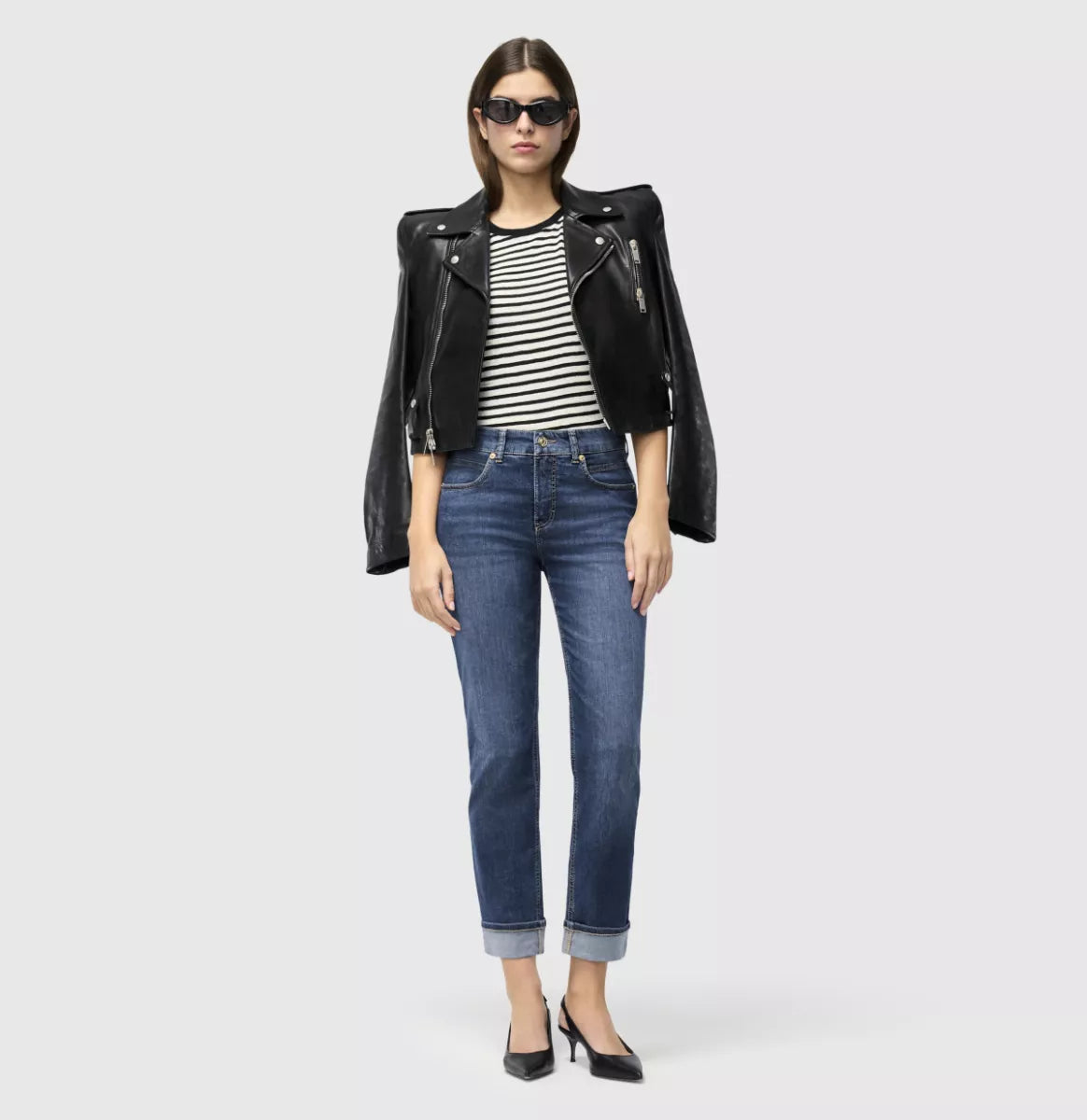 MAC JEANS Sue Relax - Mid Blue