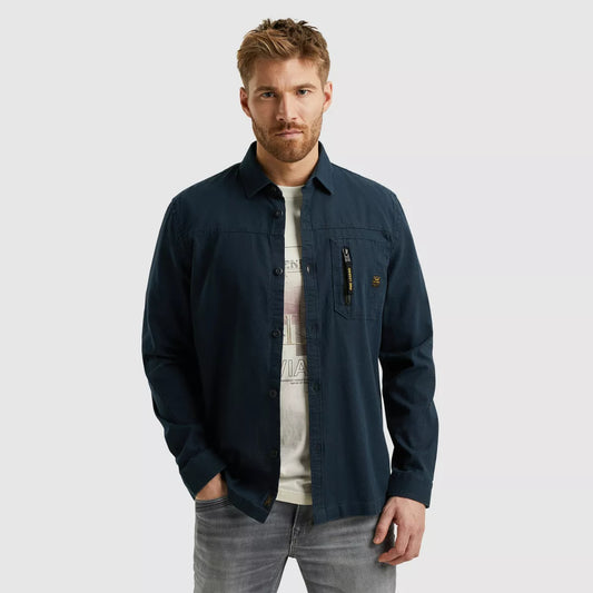 PME-LEGEND Long Sleeve Shirt - Blauw