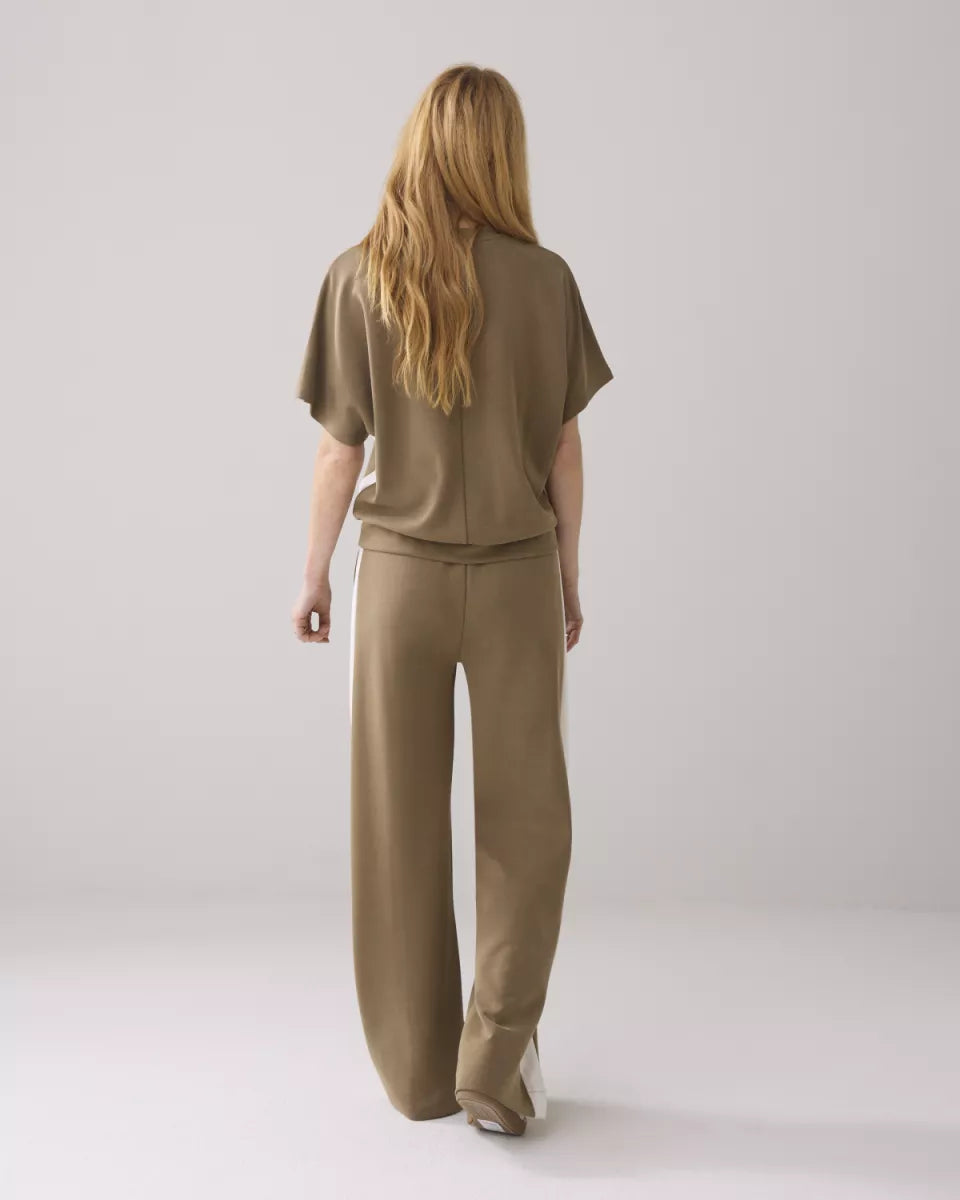 SUMMUM Wide leg pants Soft Scuba