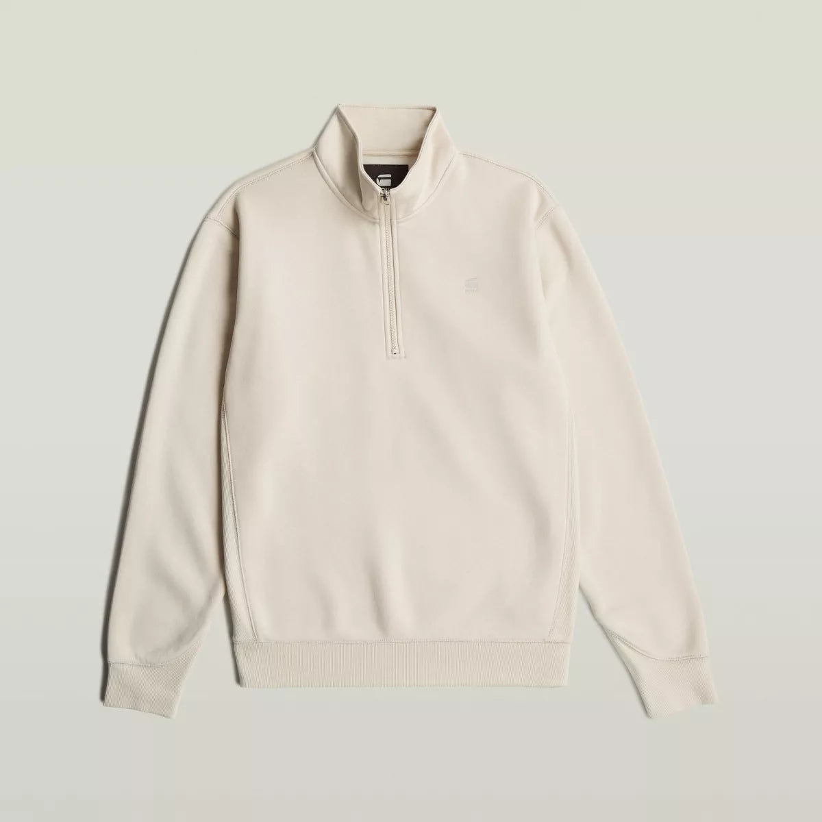 G-STAR Premium Core Half Zip - Whitebait