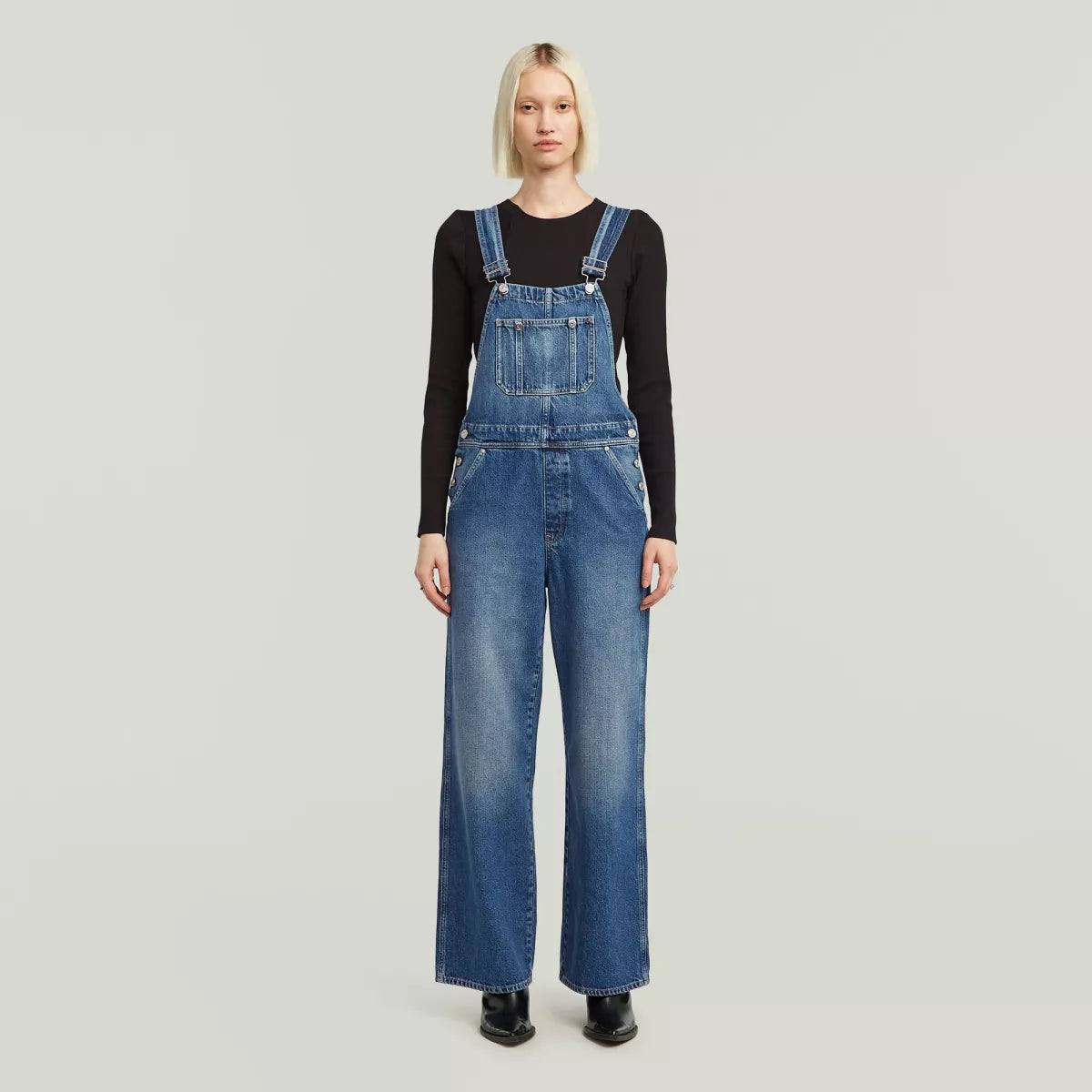 G-STAR Straight Leg Dungaree Jumpsuit