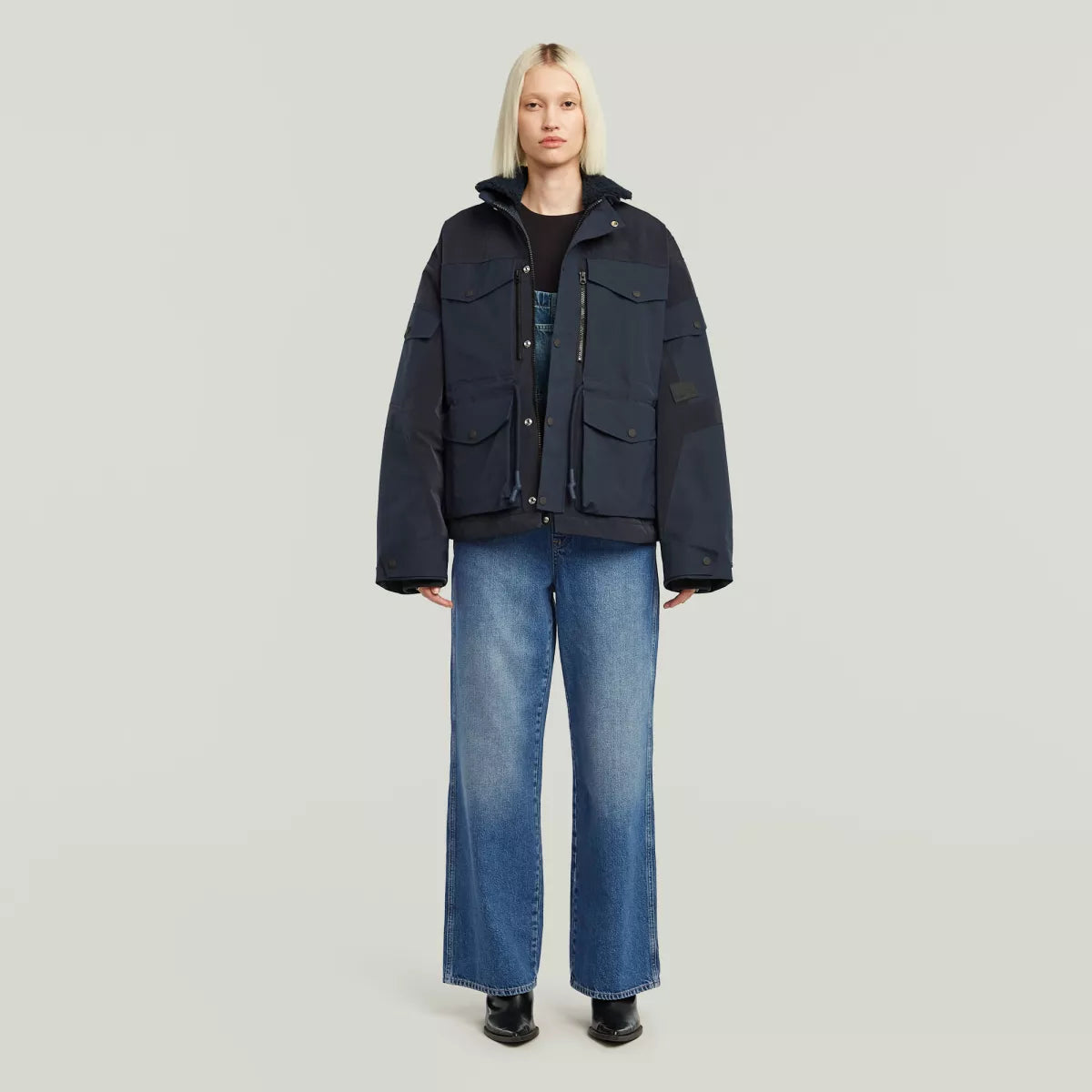 G-STAR Straight Leg Dungaree Jumpsuit