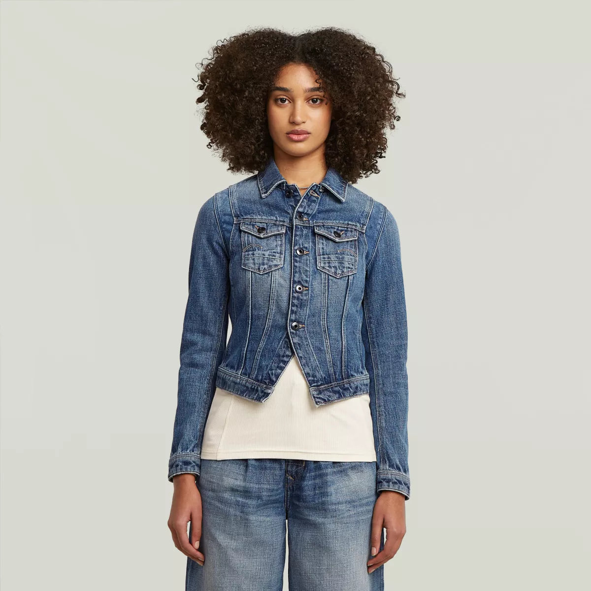 G-STAR Pitched Hem Slim Jacket