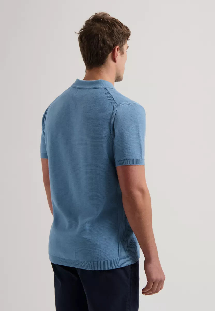 DSTREZZED Mercury Short Sleeve Polo - Blauw