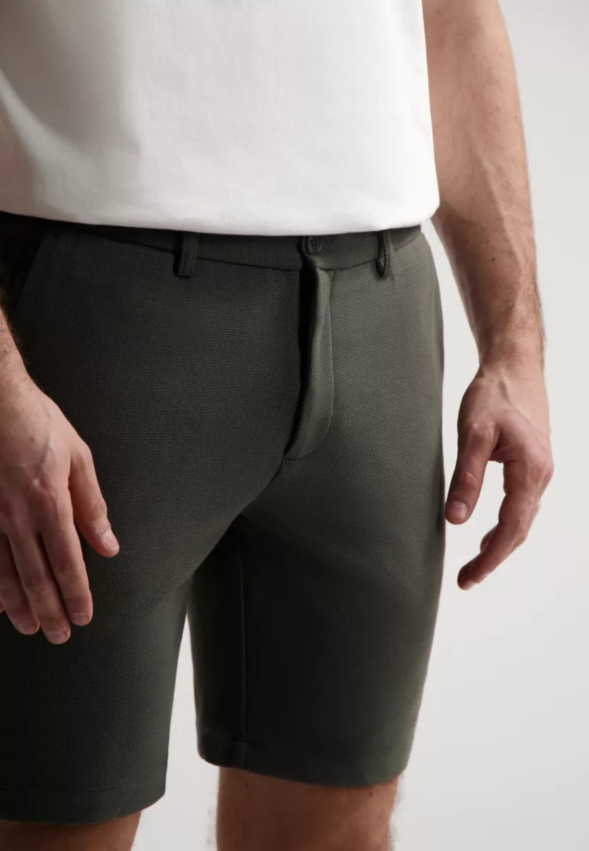 DSTREZZED Lancaster pique shorts