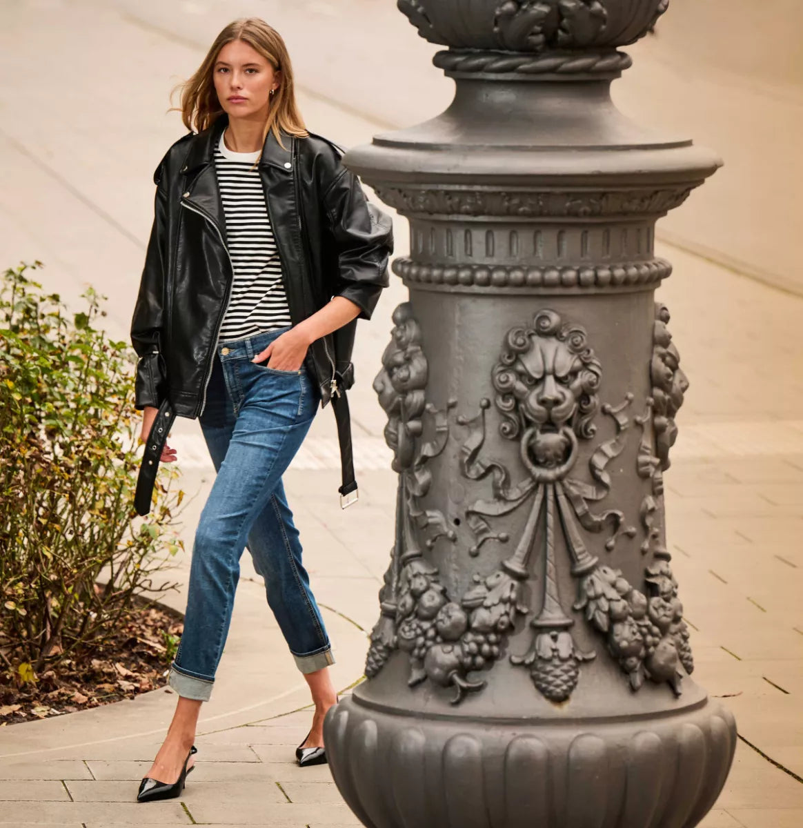 MAC JEANS Sue Relax - Mid Blue