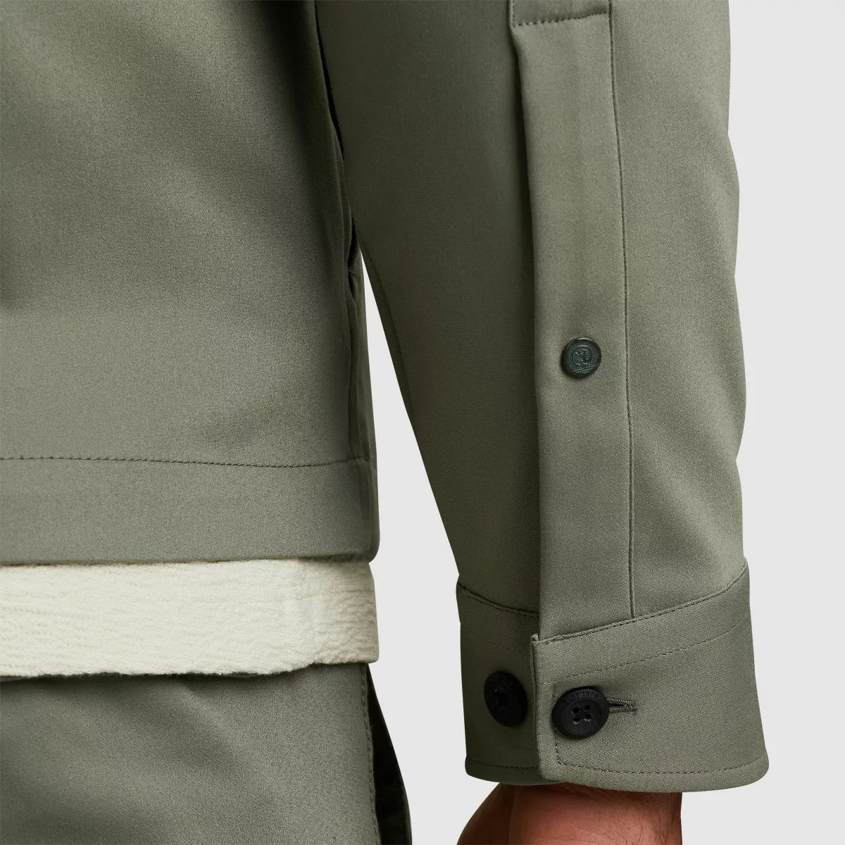 CAST IRON Zipped Overshirt