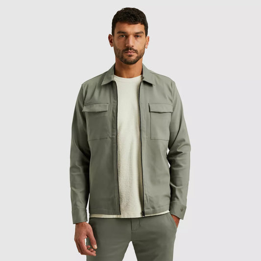CAST IRON Zipped Overshirt