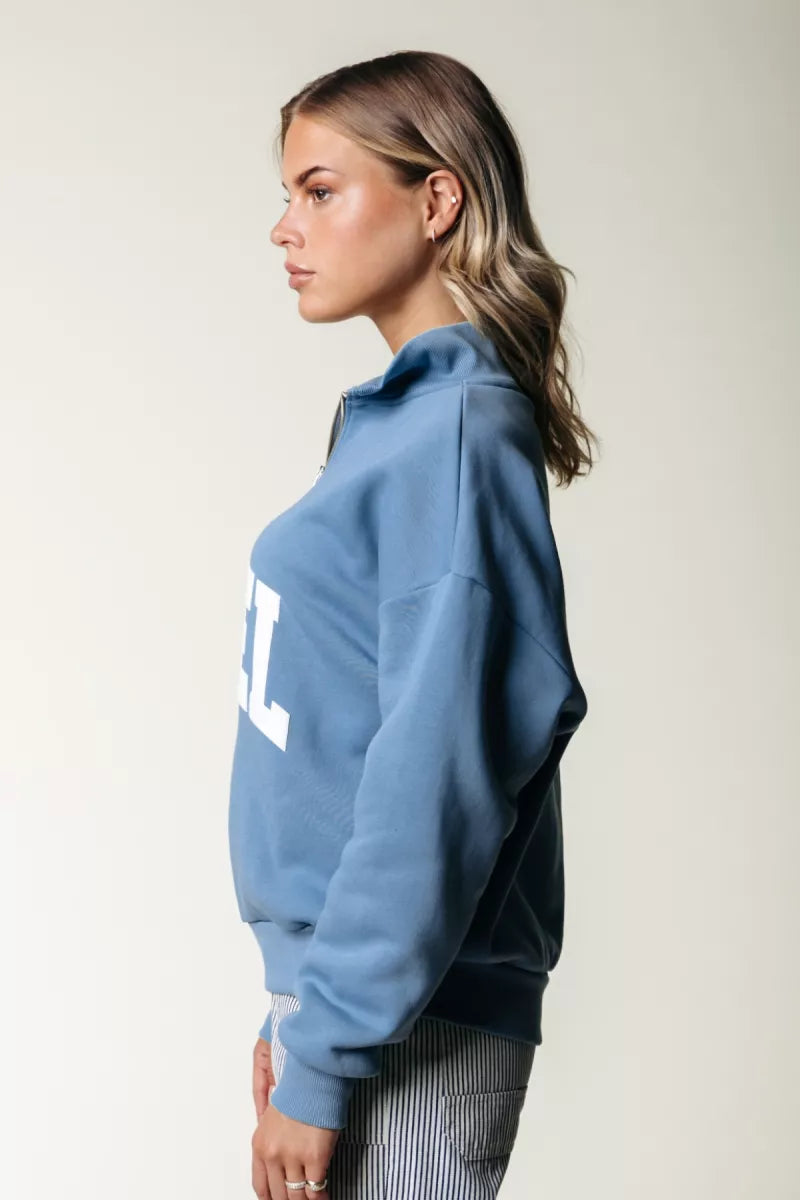 COLORFUL REBEL Rebel Relaxed Zip Sweat