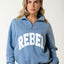 COLORFUL REBEL Rebel Relaxed Zip Sweat
