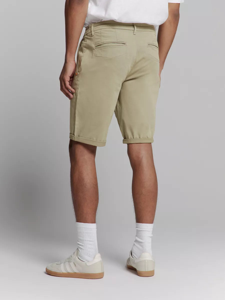 NO EXCESS Short Chino Garment Dyed Twill Stretch