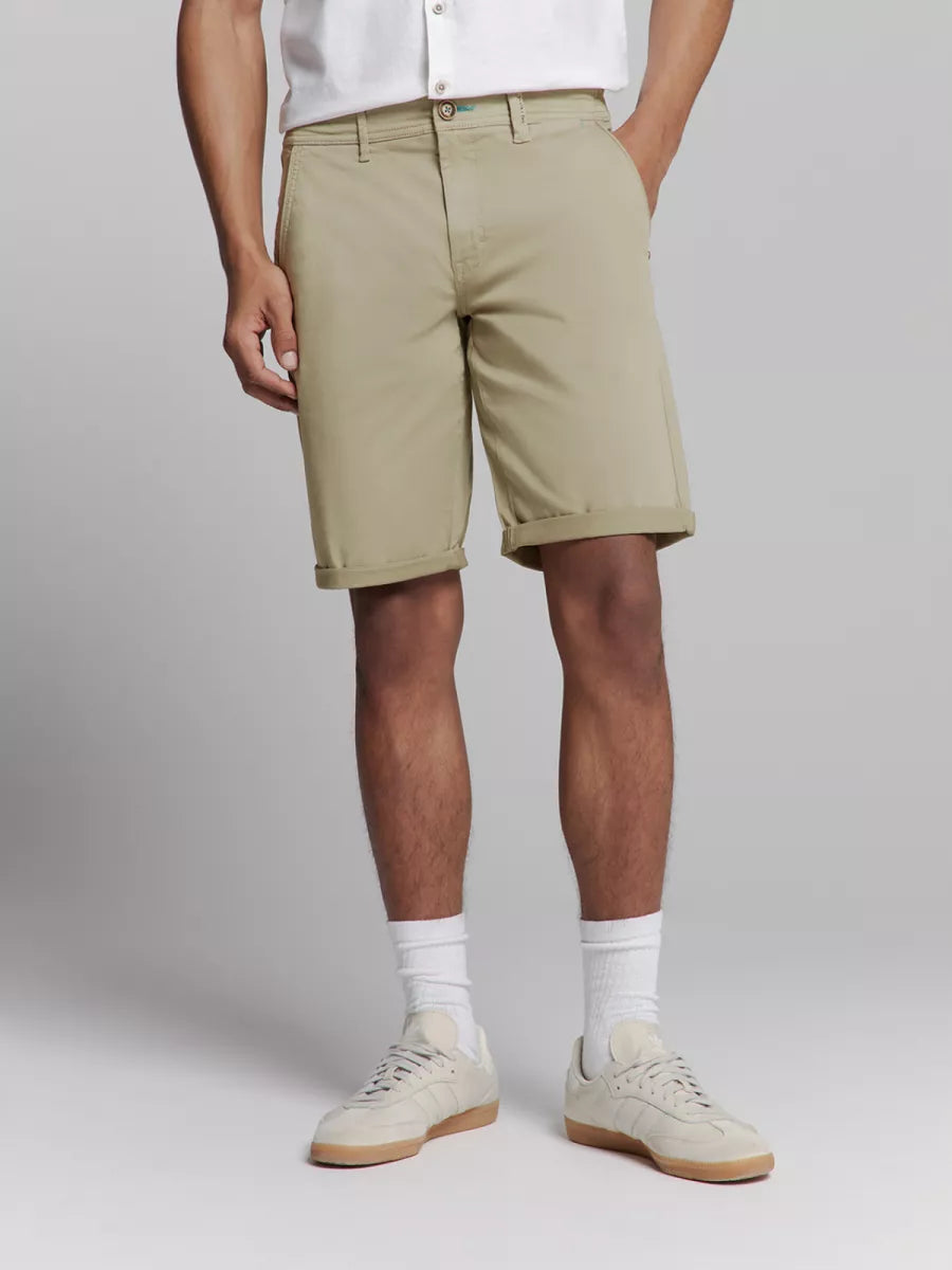 NO EXCESS Short Chino Garment Dyed Twill Stretch