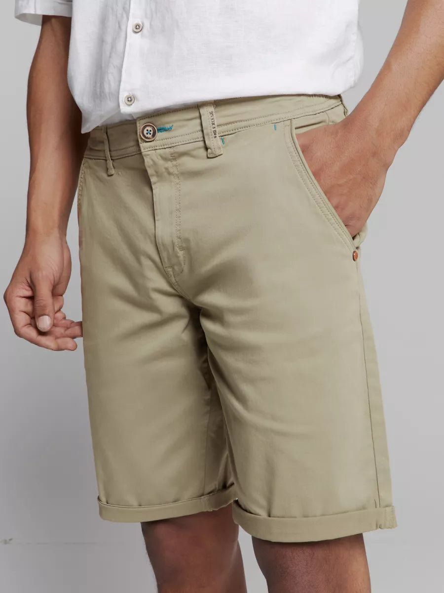 NO EXCESS Short Chino Garment Dyed Twill Stretch