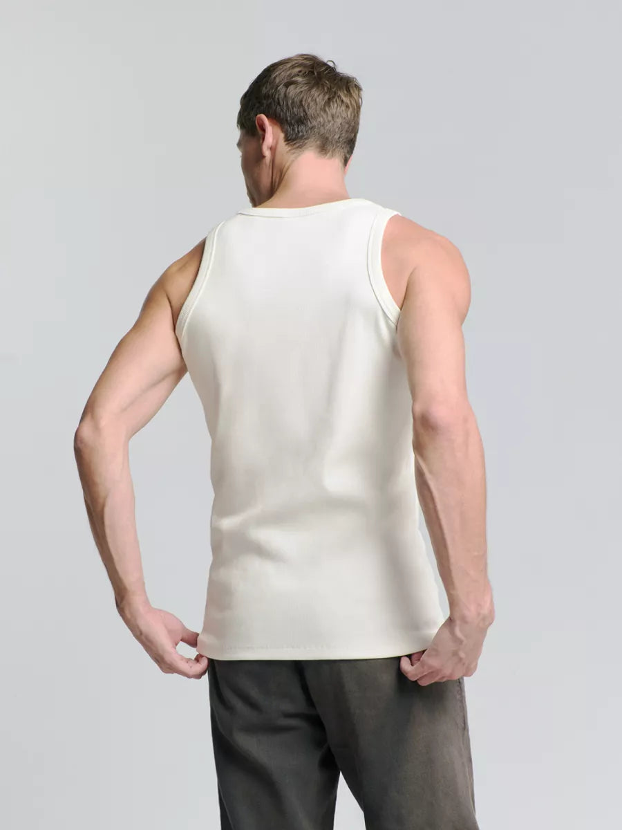 NO EXCESS Singlet - Off White