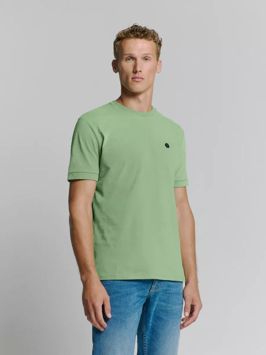 NO EXCESS T-Shirt Peached - Groen