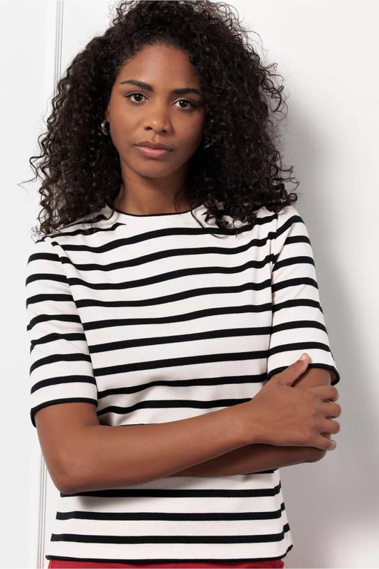 STUDIO ANNELOES Annika rib tshirt