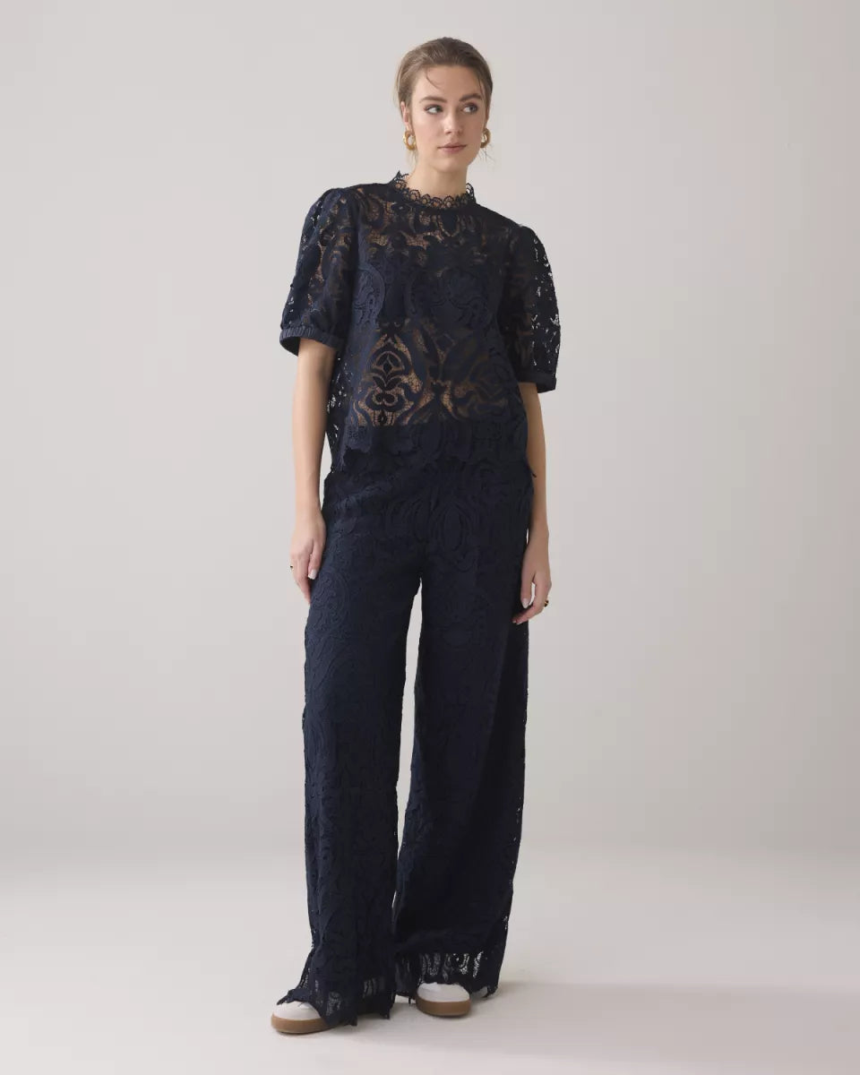 SUMMUM Short sleeve top Lace