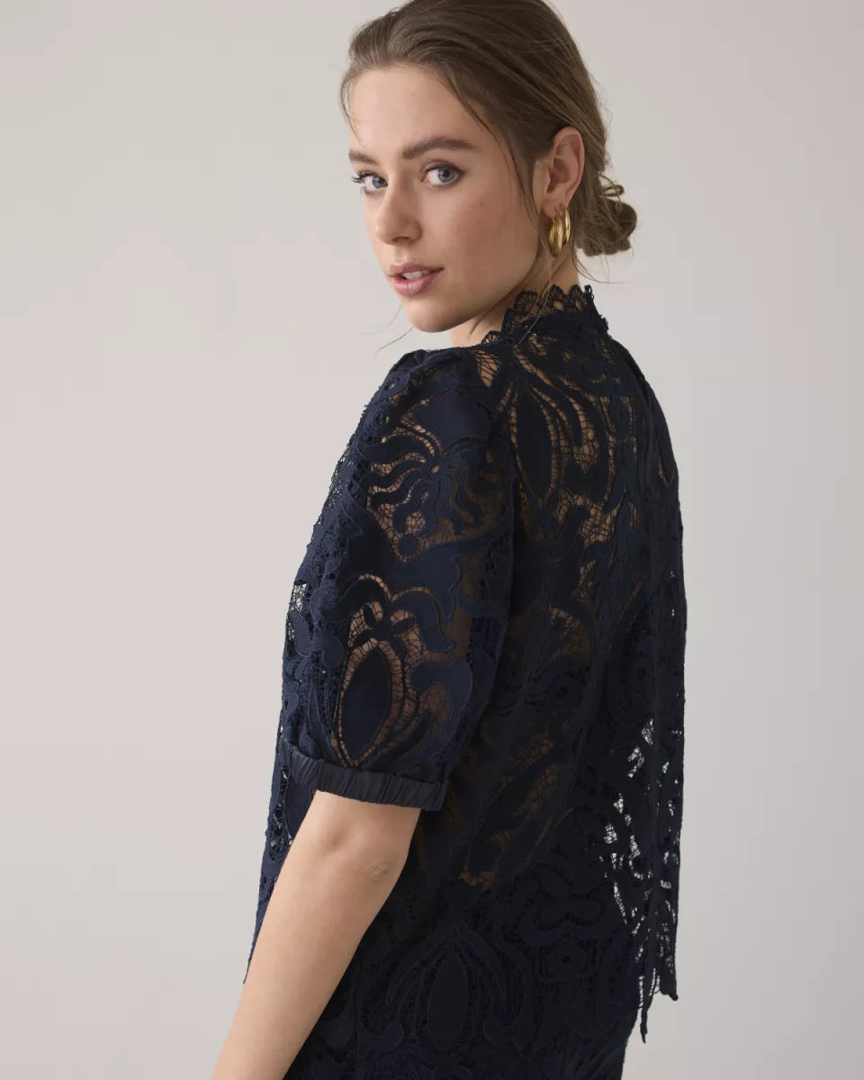 SUMMUM Short sleeve top Lace