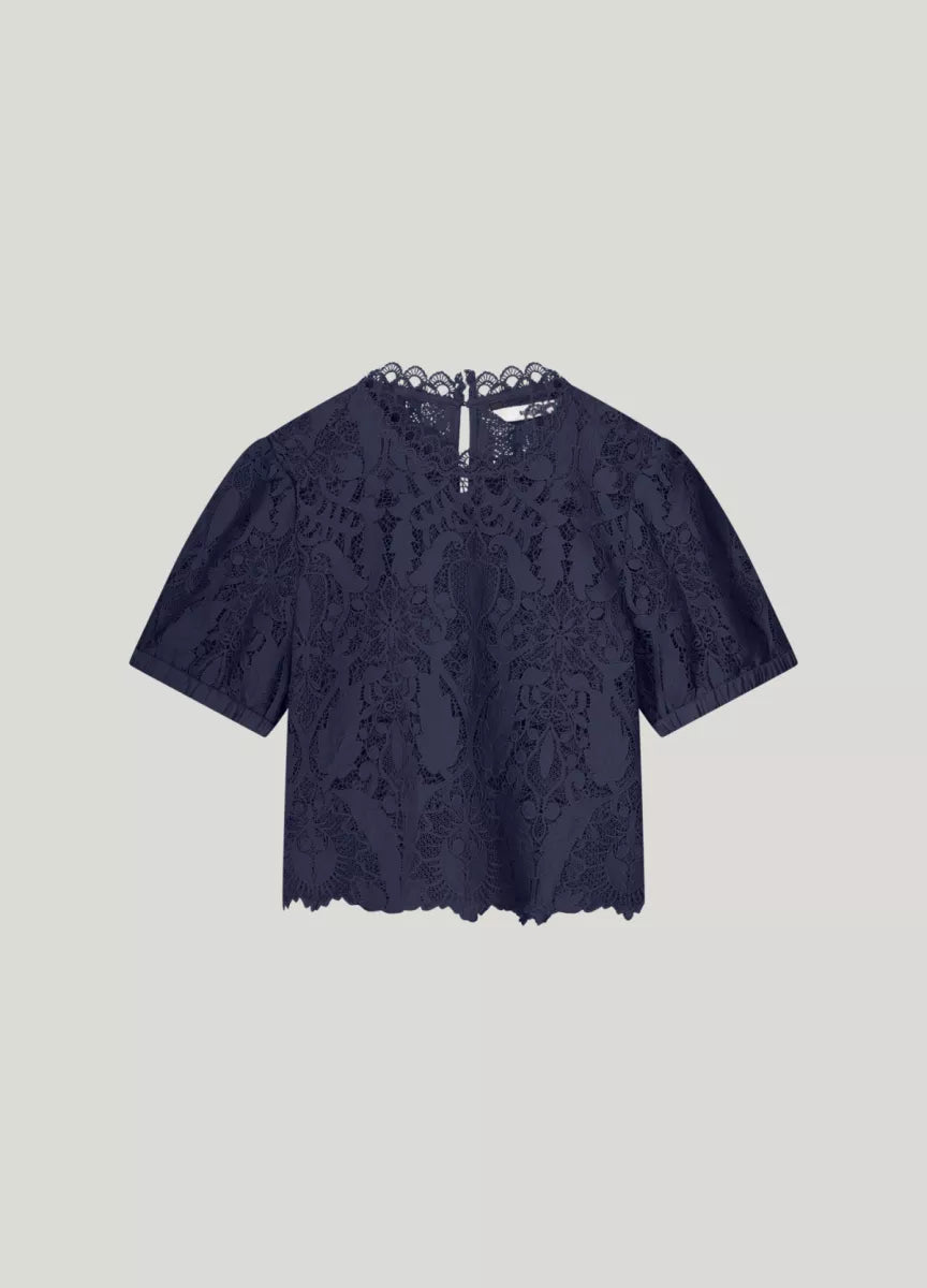 SUMMUM Short sleeve top Lace