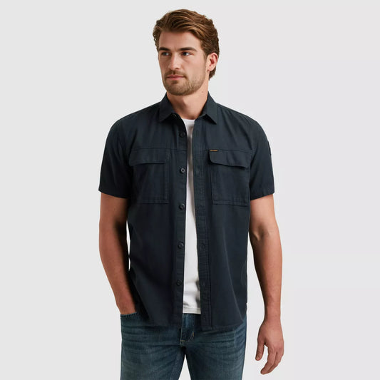 PME-LEGEND Short Sleeve Shirt Slub Cotton