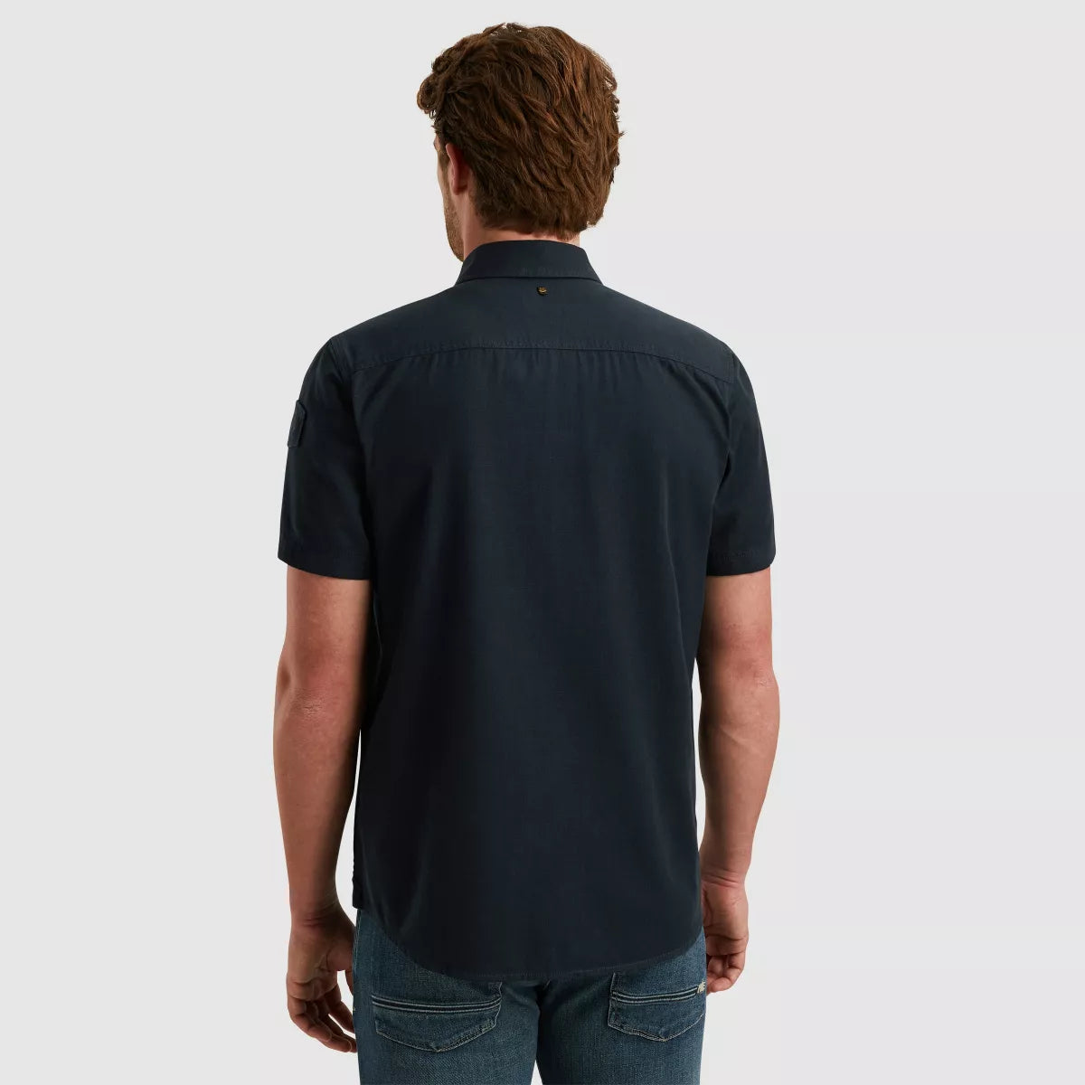 PME-LEGEND Short Sleeve Shirt Slub Cotton