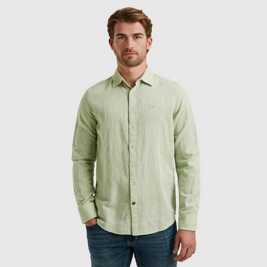 PME-LEGEND Long Sleeve Shirt - Licht Groen