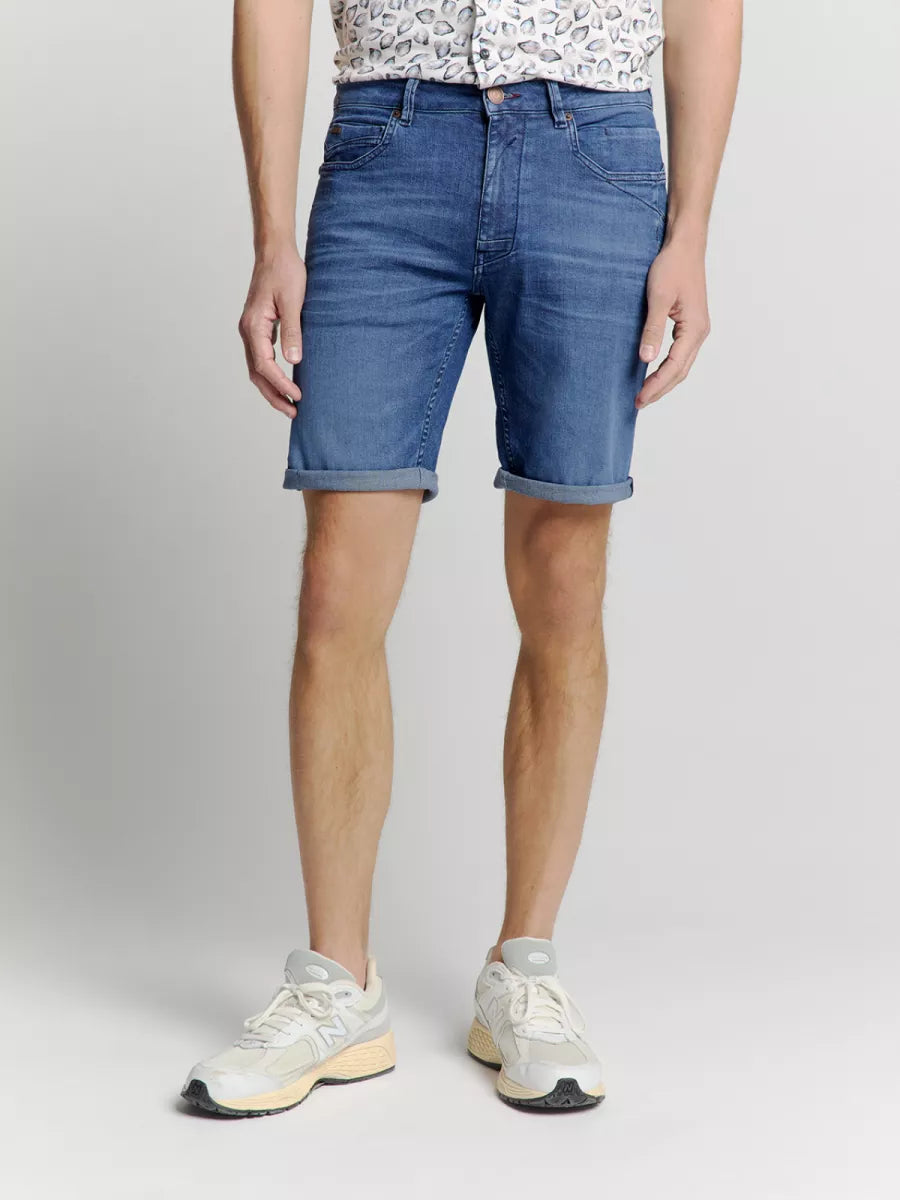 NO EXCESS short denim stretch